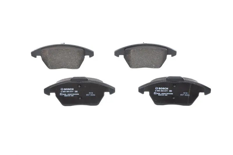 BOSCH 0986494877 Дисковые колодки передние