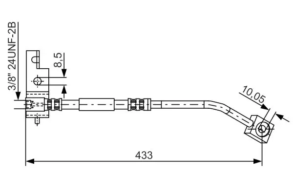 BOSCH 1987476103 Шлангопровод