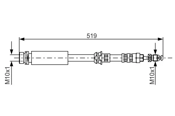 BOSCH 1987476993 Шлангопровод