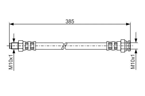BOSCH 1987481018 Шлангопровод