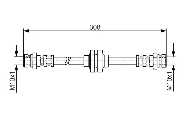 BOSCH 1987481185 Шлангопровод