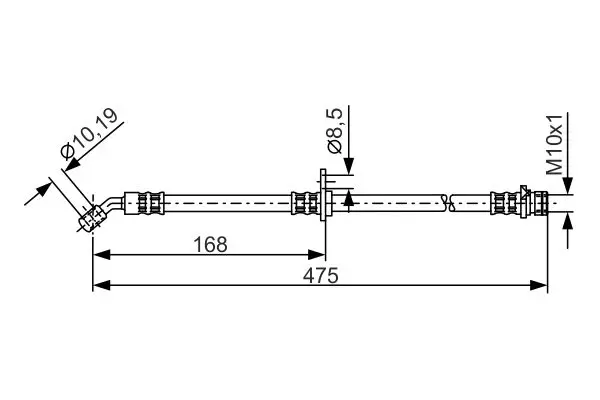 BOSCH 1987481326 Шлангопровод