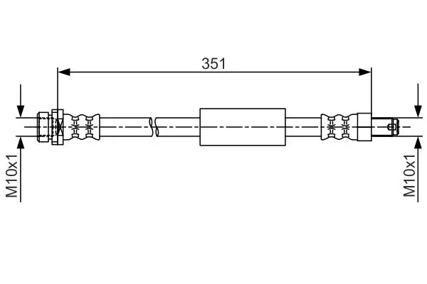 BOSCH 1987481705 Шлангопровод