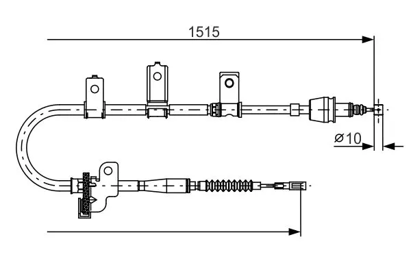 BOSCH 1987482097 Трос