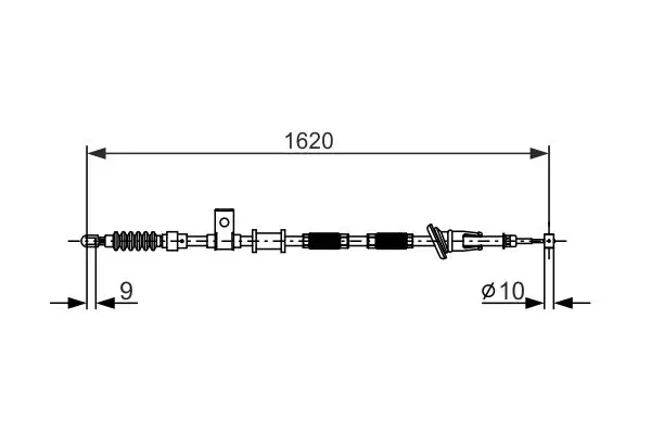 BOSCH 1987477894 Трос