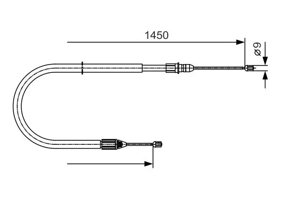 1 987 482 040 ТОРМОЗНОЙ ТРОС