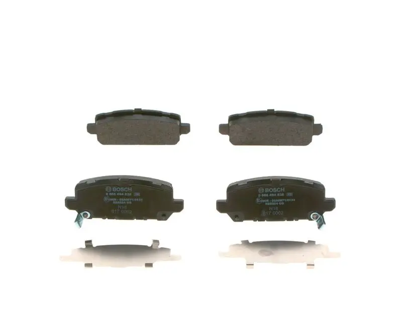 BOSCH 0986494838 Комплект тормозных колодок,