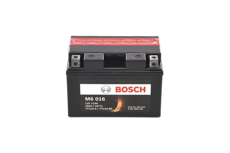 Bosch 0092M60160 Аккумулятор MOBA AGM M6 12V 11Ah 160A 150х88х105 Полярность 1 Клеммы Y5 Креплени