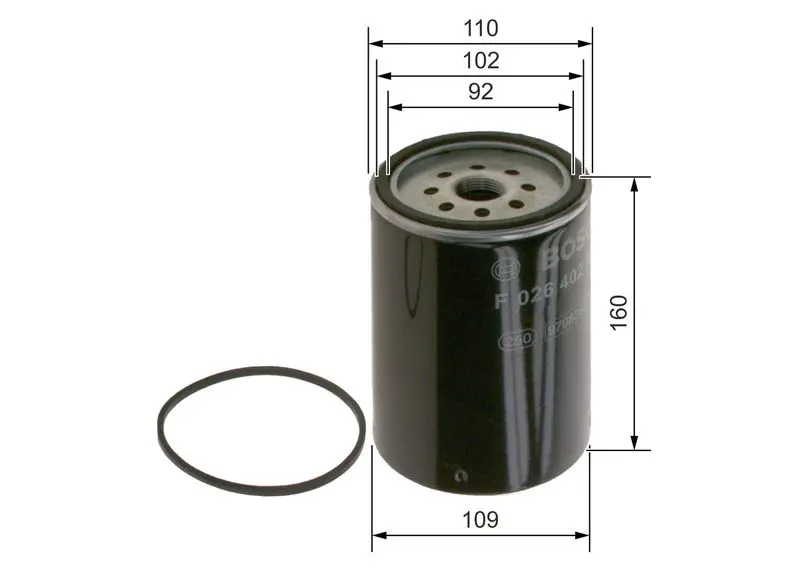 BOSCH F026402269 Топливный фильтр