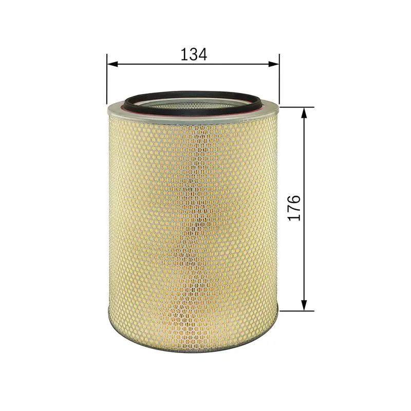 BOSCH 1457433275 Air filter