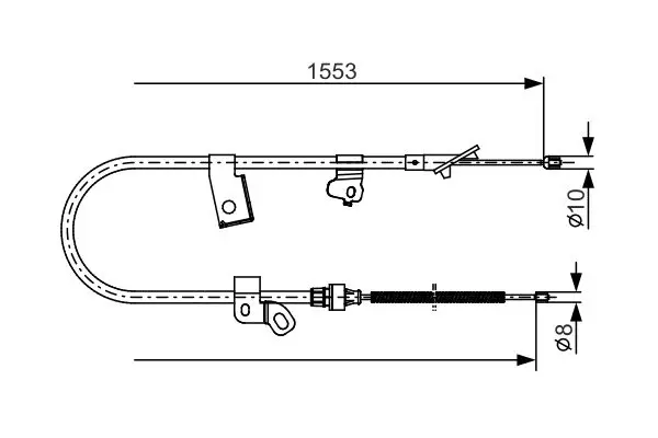 1 987 482 156 ТОРМОЗНОЙ ТРОС