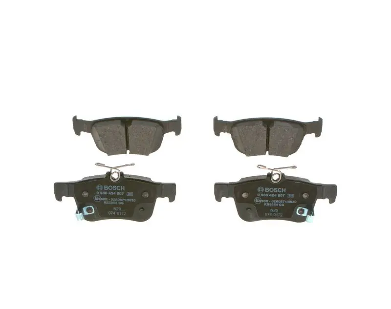 Bosch 0986424807 Колодки торм.зад.