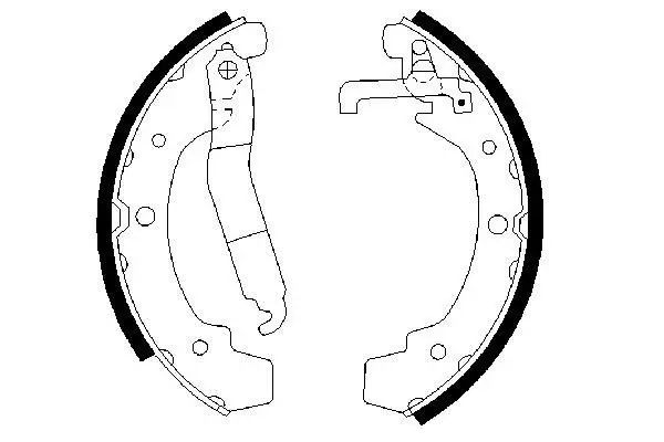 BOSCH 0986487318 БАРАБАННЫЕ КОЛОДКИ