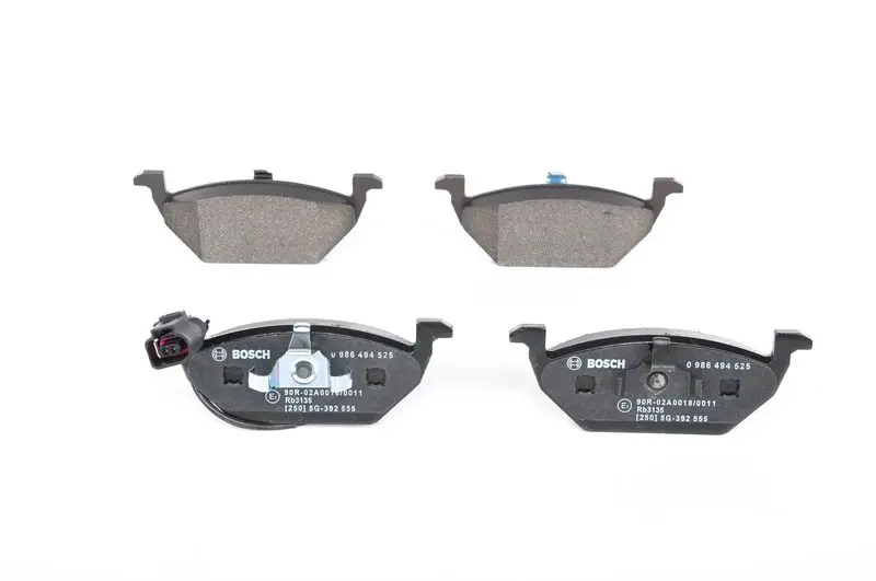 BOSCH 0986494525 Brake pad set, disc brake