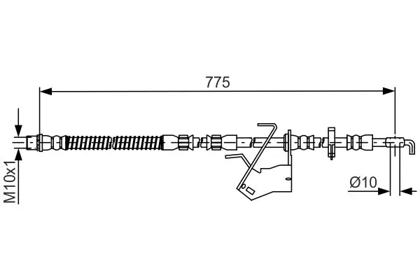 BOSCH 1987481685 Шлангопровод