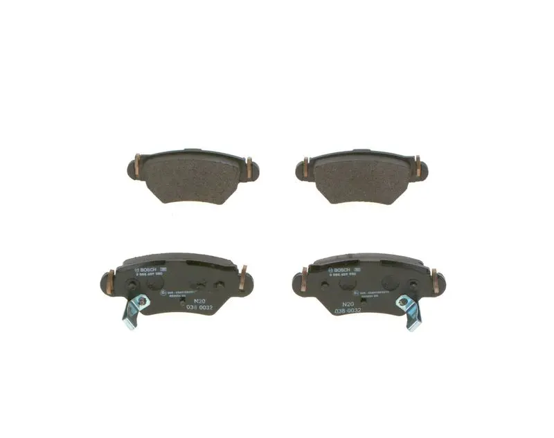 Bosch 0986495250 Колодки тормозные OPEL ASTRA G