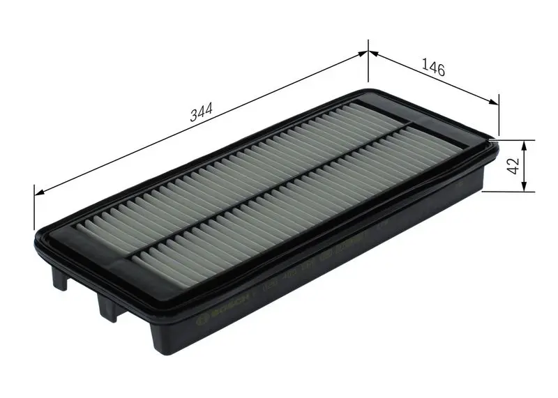 BOSCH F026400666 Воздушный фильтр