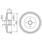 0986477178 BOSCH Тормозный барабан