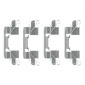 1987474477 BOSCH Комплект монтажный тормозных