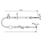 1987482176 Bosch Тормозной трос