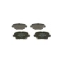 0986424872 BOSCH Комплект тормозных колодок,