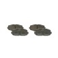 0986494770 BOSCH Комплект тормозных колодок,