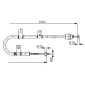 1987482166 Cable, parking brake