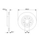 0986479327 Brake disc