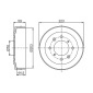 0986477234 Brake drum