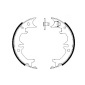 0986487602 Brake shoe set, parking brake