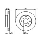0986478447 Brake disc