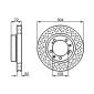 0986478597 Brake disc