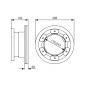 0986479A35 Brake disc