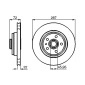 0986478509 Brake disc