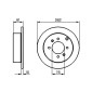 0986479125 Brake disc