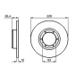 0986478103 Brake disc