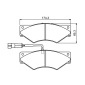 0986494296 Brake pad set, disc brake