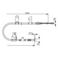 1987477394 Cable, parking brake