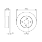 0986479T96 BOSCH Диск тормозной