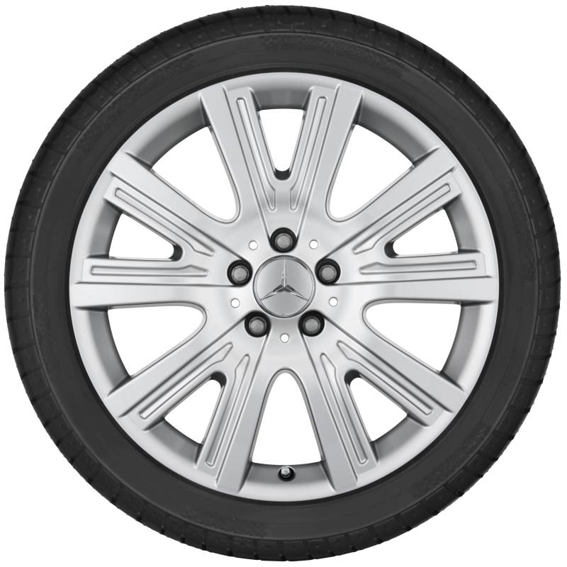 Колеса зимние в сборе, GLS X166, 19 диаметр, дизайн с 5 двойными спицами
