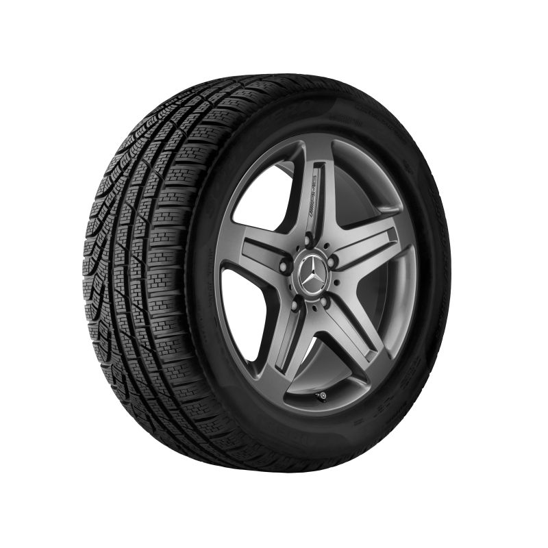 AMG Колеса зимние в сборе, G-класс W463, G63 AMG, G65 AMG, 19 диаметр, дизайн с 5 спицами