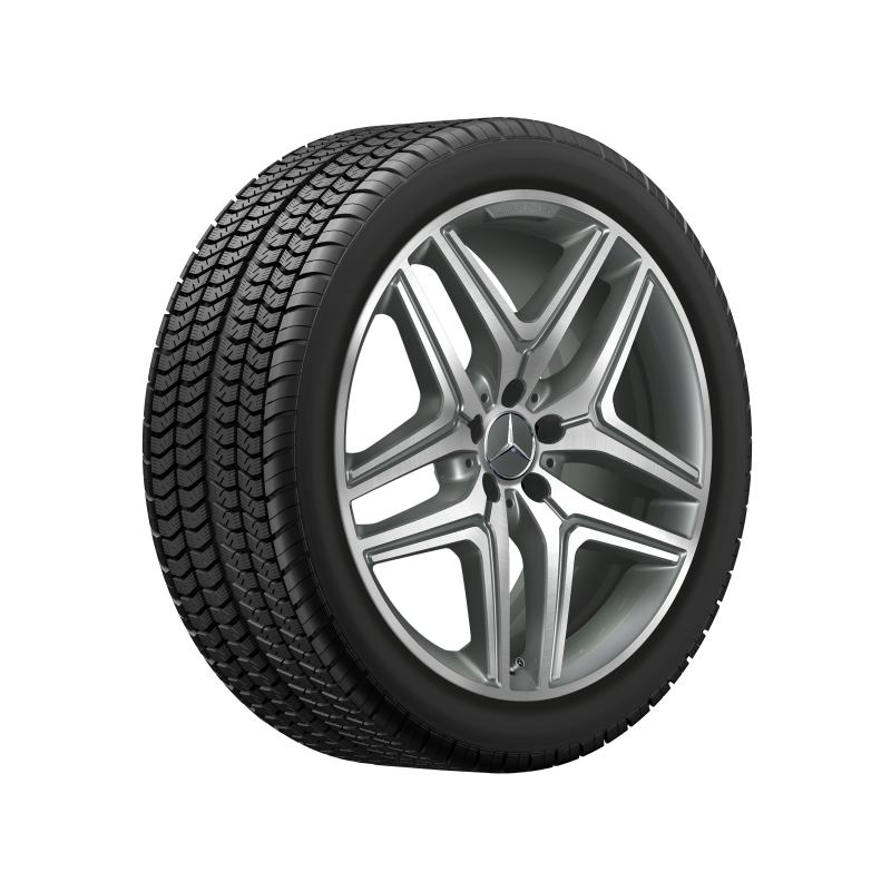 AMG Колеса зимние в сборе, 20 диаметр, GLA H247, GLB X247, дизайн с 5 двойными спицами