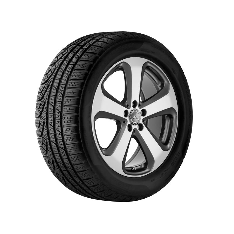 Колеса зимние в сборе, GLC C253, X253, 19 диаметр, дизайн с 5 спицами