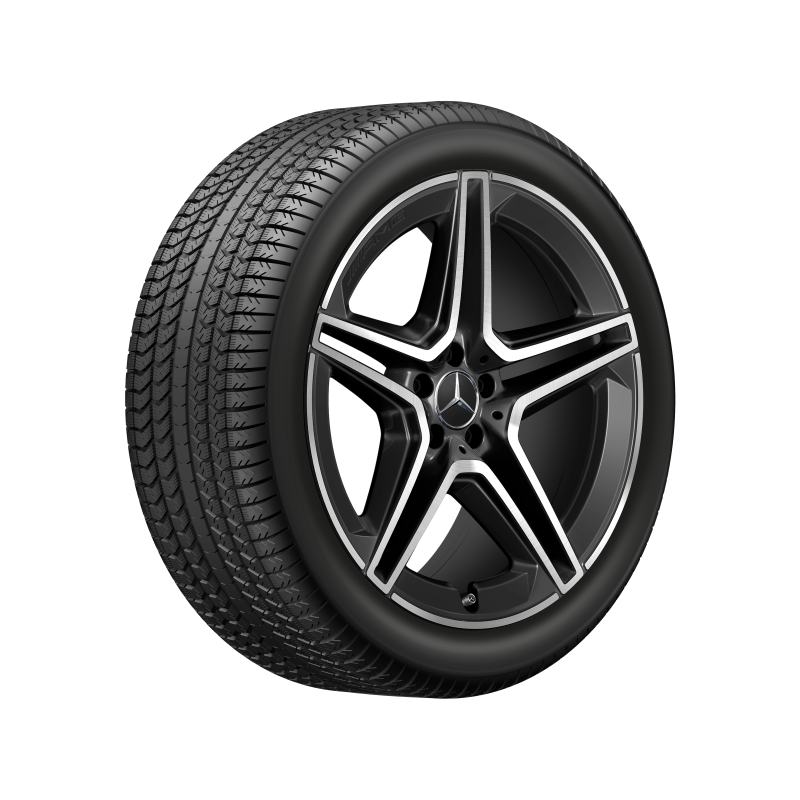 21 диаметр AMG Колеса зимние в сборе, GLS X167, дизайн с 5 двойными спицами 