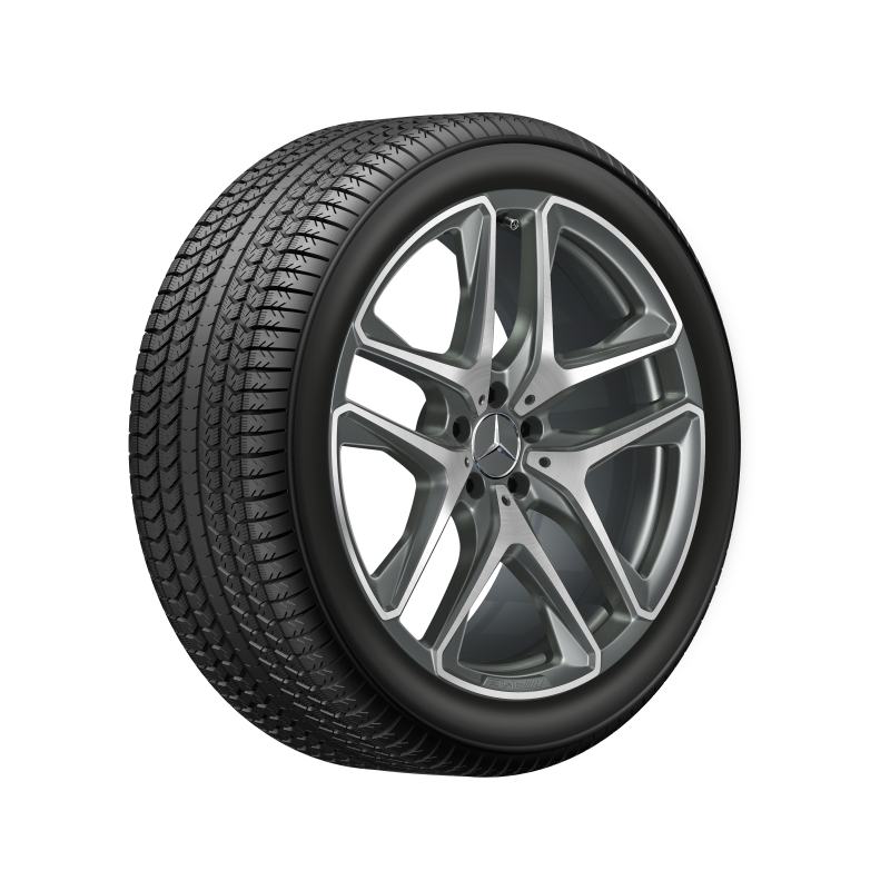 AMG Колеса зимние в сборе, GLE C167, V167, 21 диаметр, дизайн с 5 двойными спицами