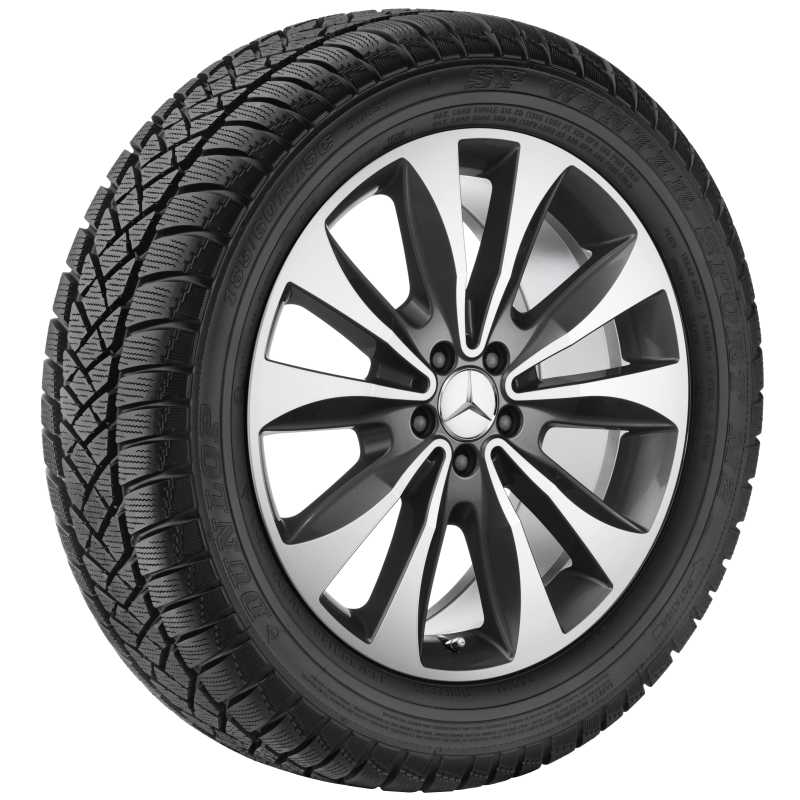 Колеса зимние в сборе, GLE W166, 20 диаметр, дизайн с 10 спицами