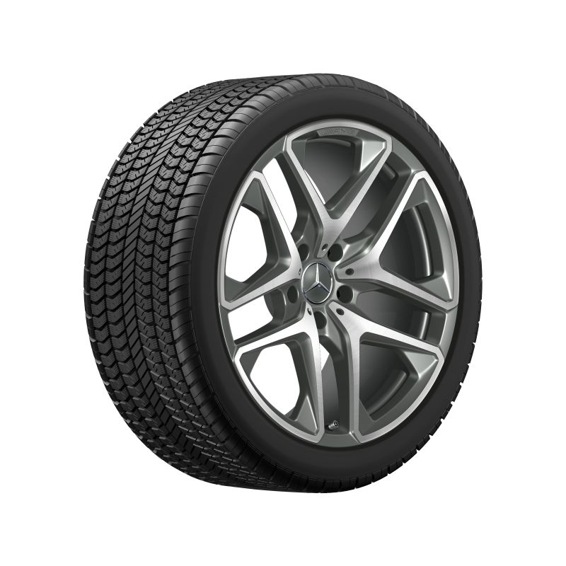 AMG Колеса зимние в сборе, G-класс W463, G63 AMG, 21 диаметр, дизайн с 5 двойными спицами