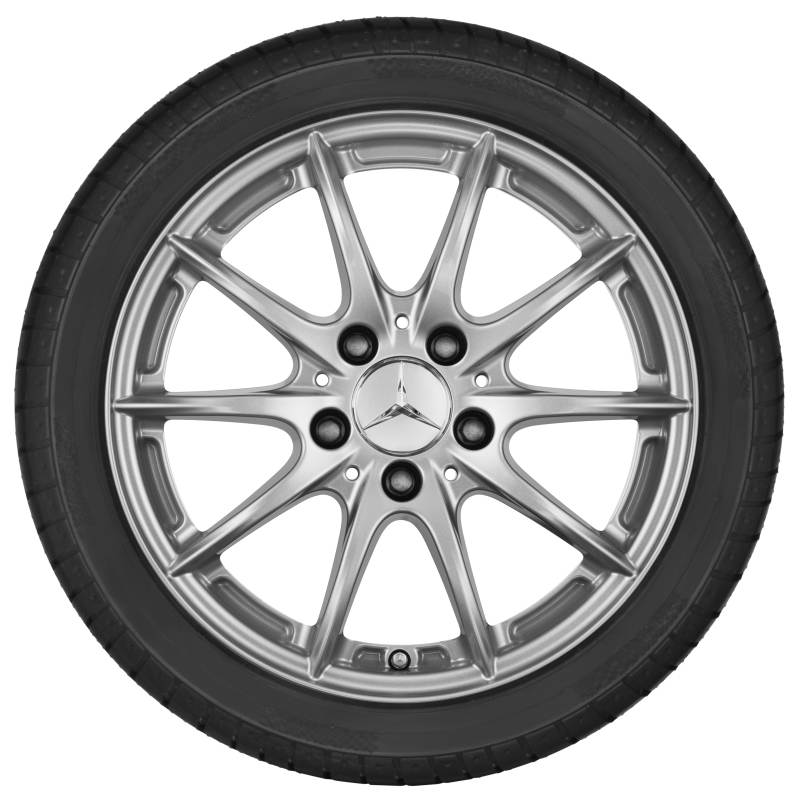 Колеса зимние в сборе, GLE W166, 17 диаметр, дизайн с 10 спицами