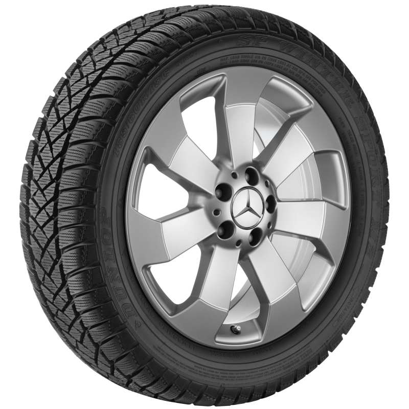 Колеса зимние в сборе, GLE W166, 18 диаметр, дизайн с 7 спицами
