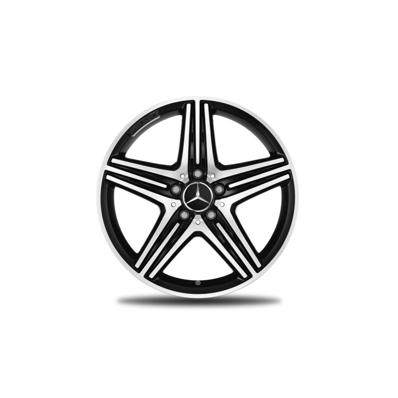 A17640104027X23 AMG 18 диаметр Легкосплавный диск, A класс W176 и CLA C117, X117, дизайн с 5 спицами